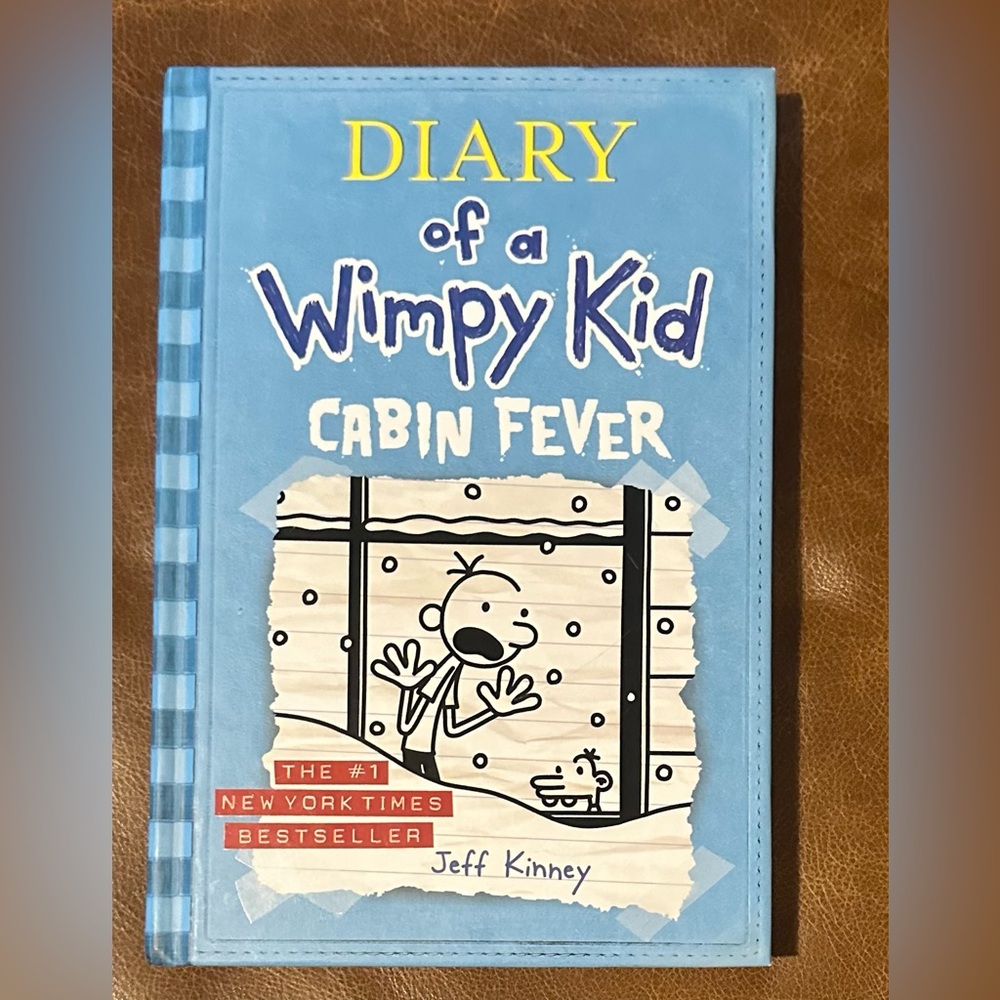 Diary of a Wimpy Kid Cabin Fever Hardcover Book